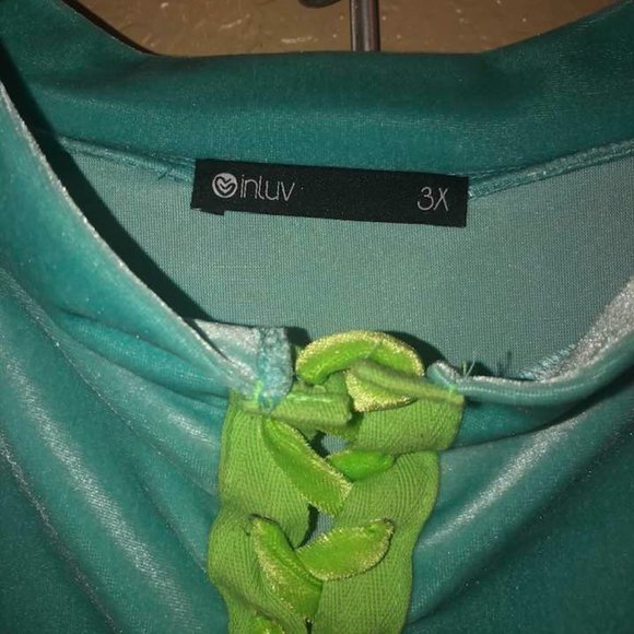 Dolls Kill Sky Modern Angel Velour Crop Top Plus Size - Picture 6 of 6